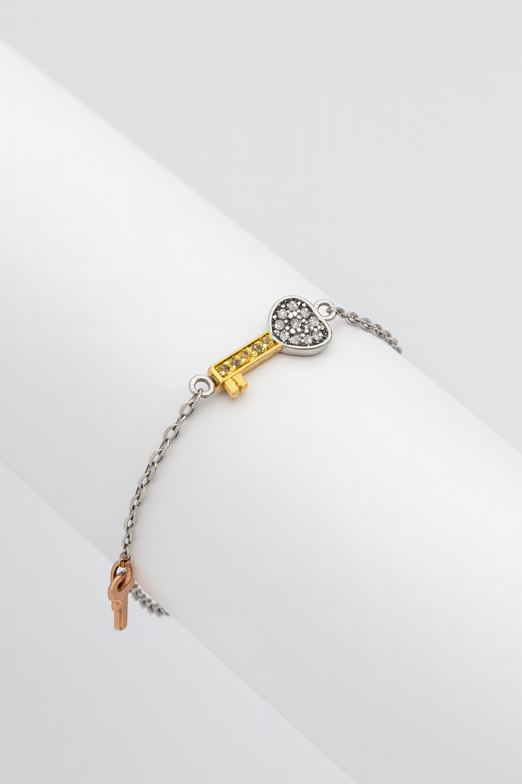 Pulsera Eterna Llave del Corazón