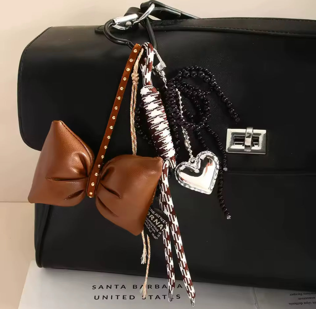 Llavero Lazo Marrón