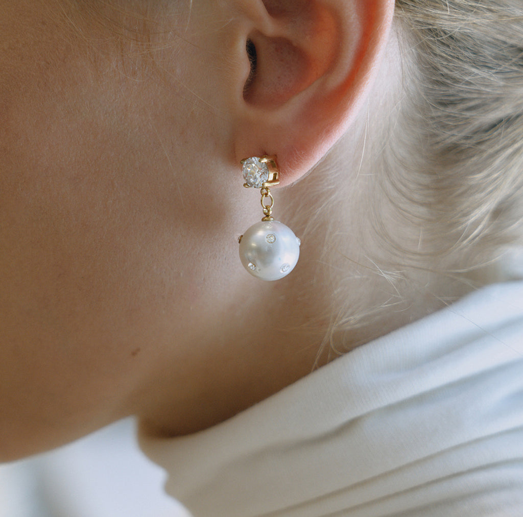 Pendientes Perla Aurora