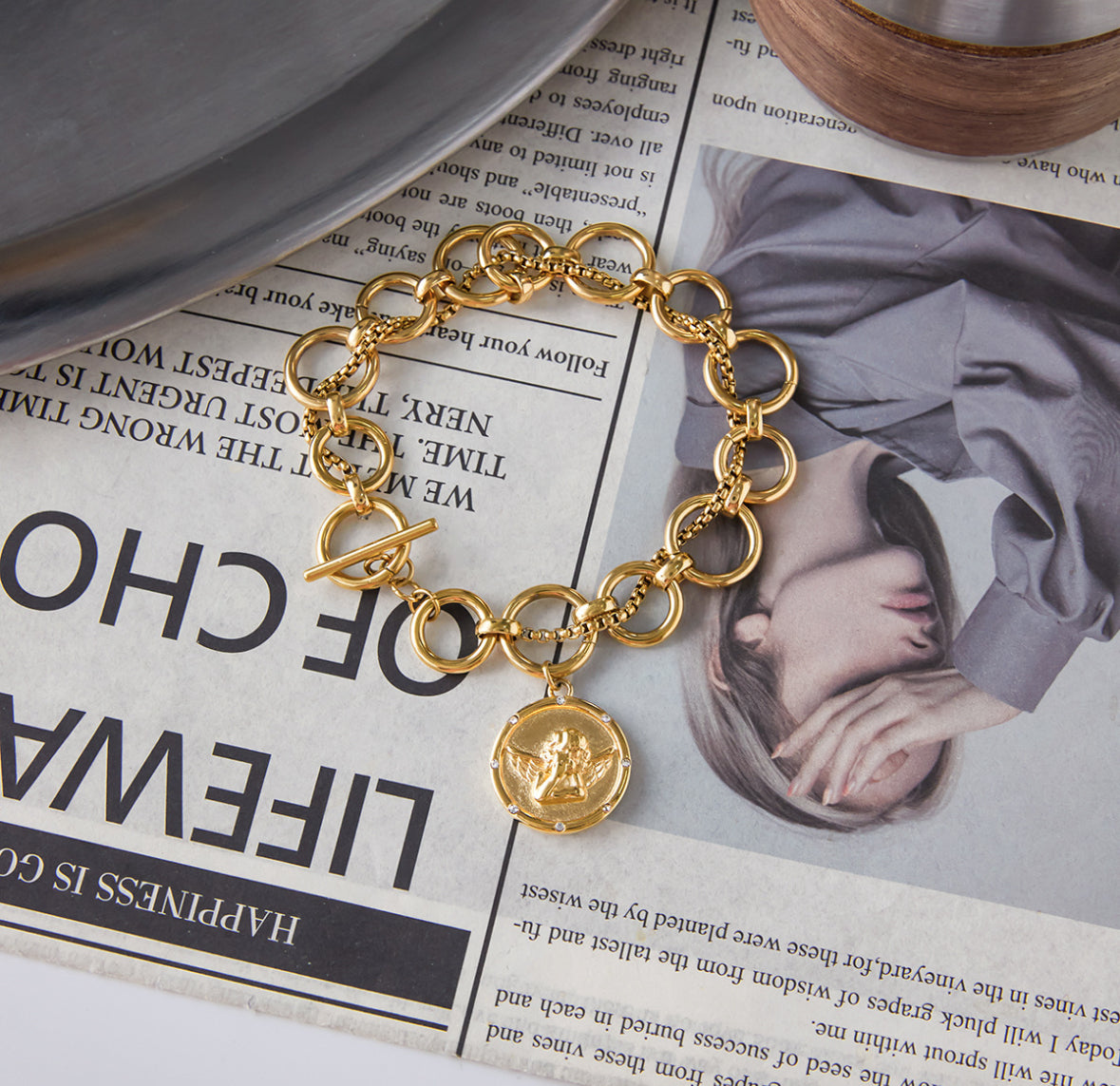 Pulsera Golden Ángel