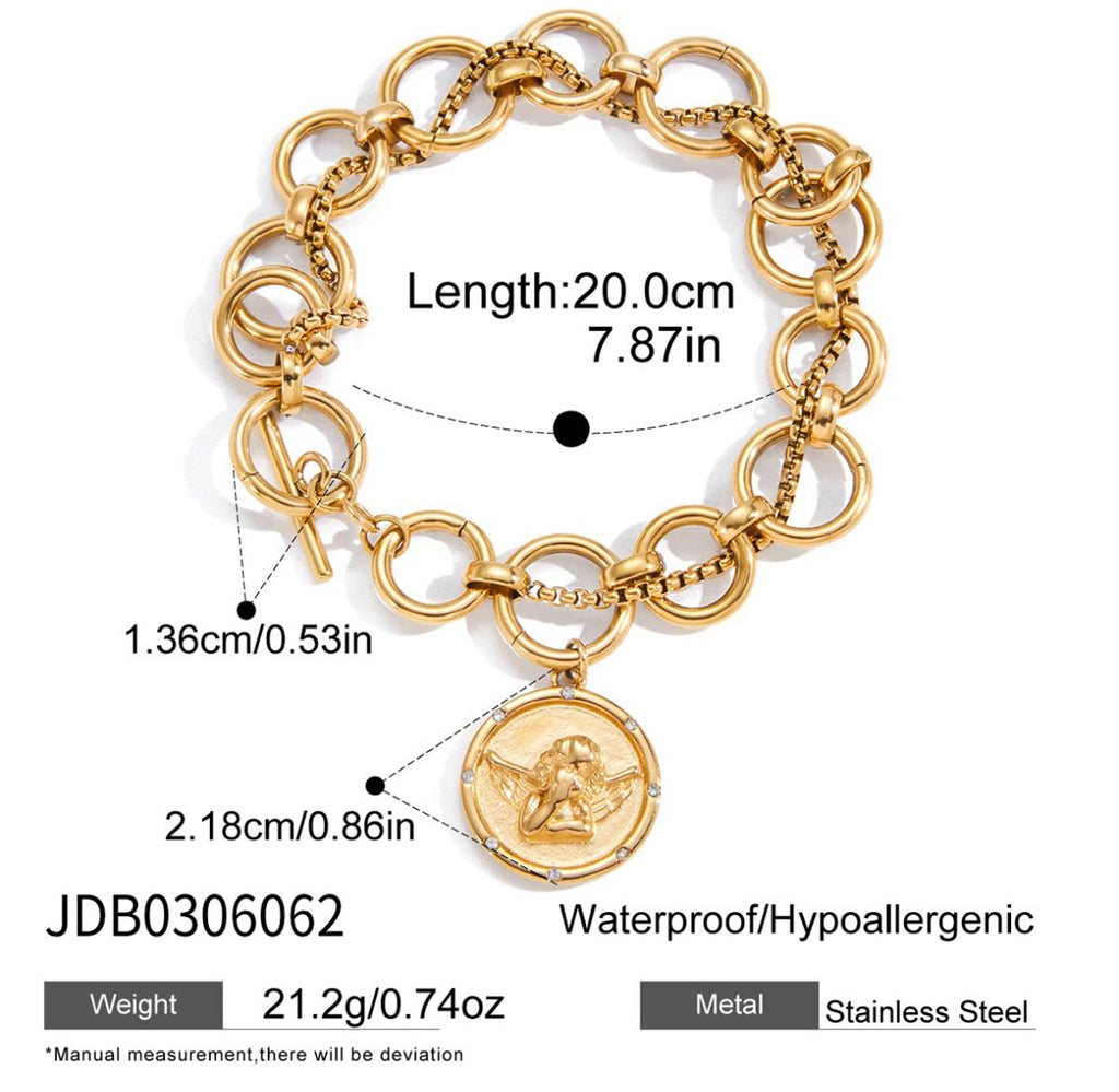 Pulsera Golden Ángel