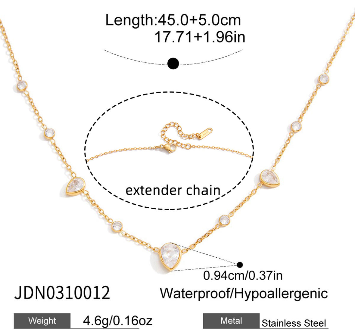 Collar Dorado Serena