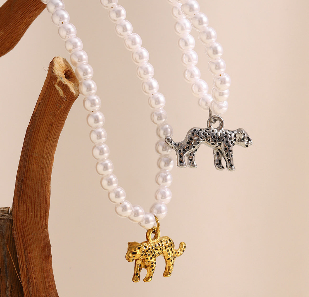 Collar Silver Feline