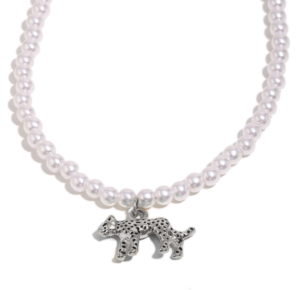 Collar Silver Feline