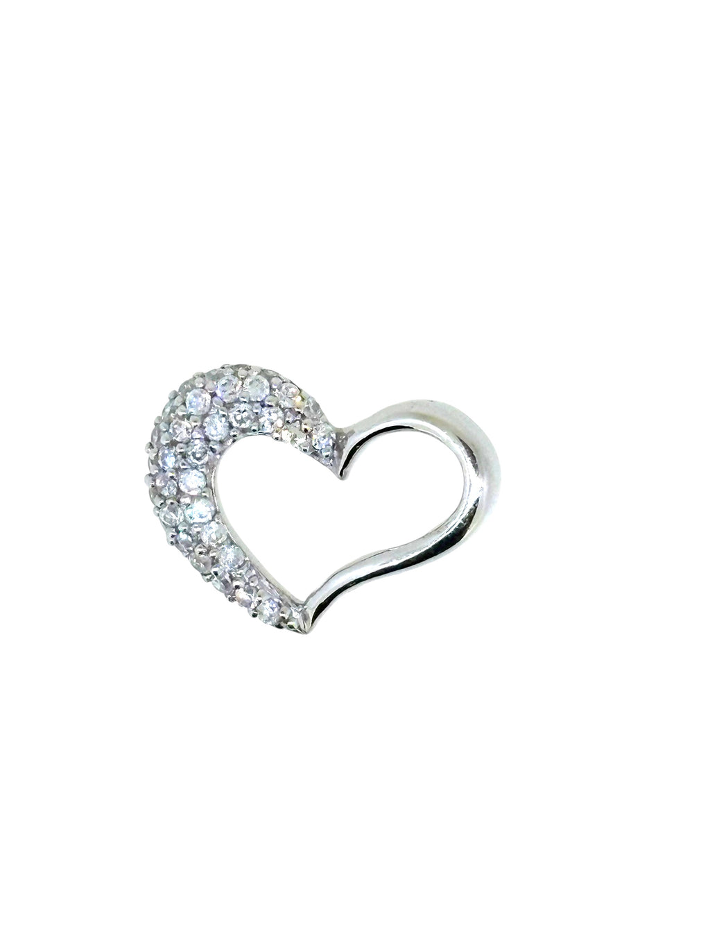 Colgante Corazón Eterno Plateado