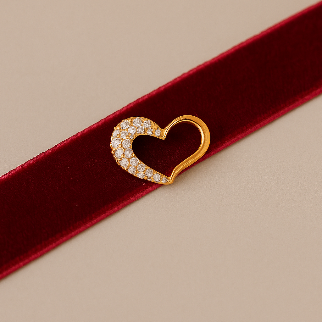 Colgante Eterno Corazón Dorado