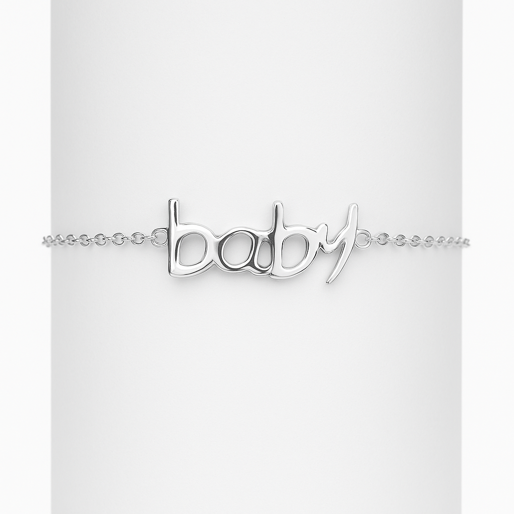 Pulsera Baby en Plata