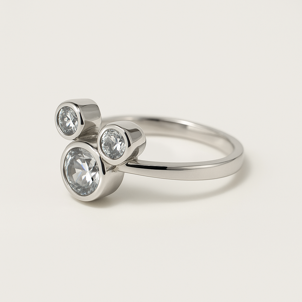 Anillo Mickey en Plata
