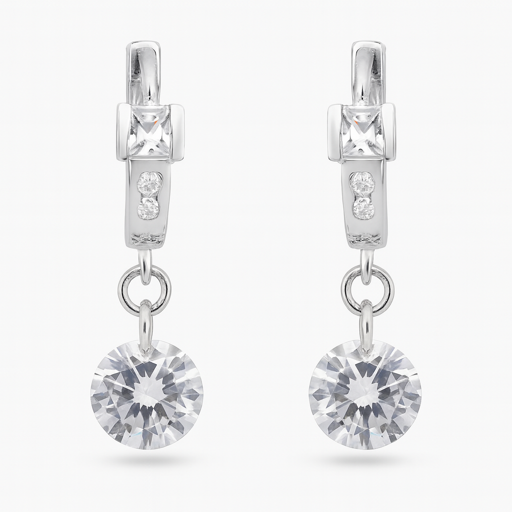 Pendientes “Dulce Destello en Plata”