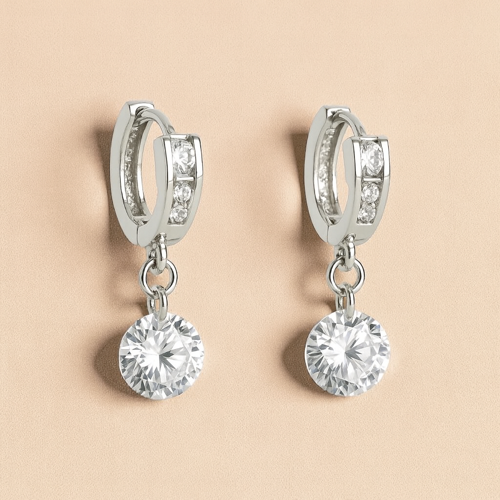 Pendientes “Dulce Destello en Plata”