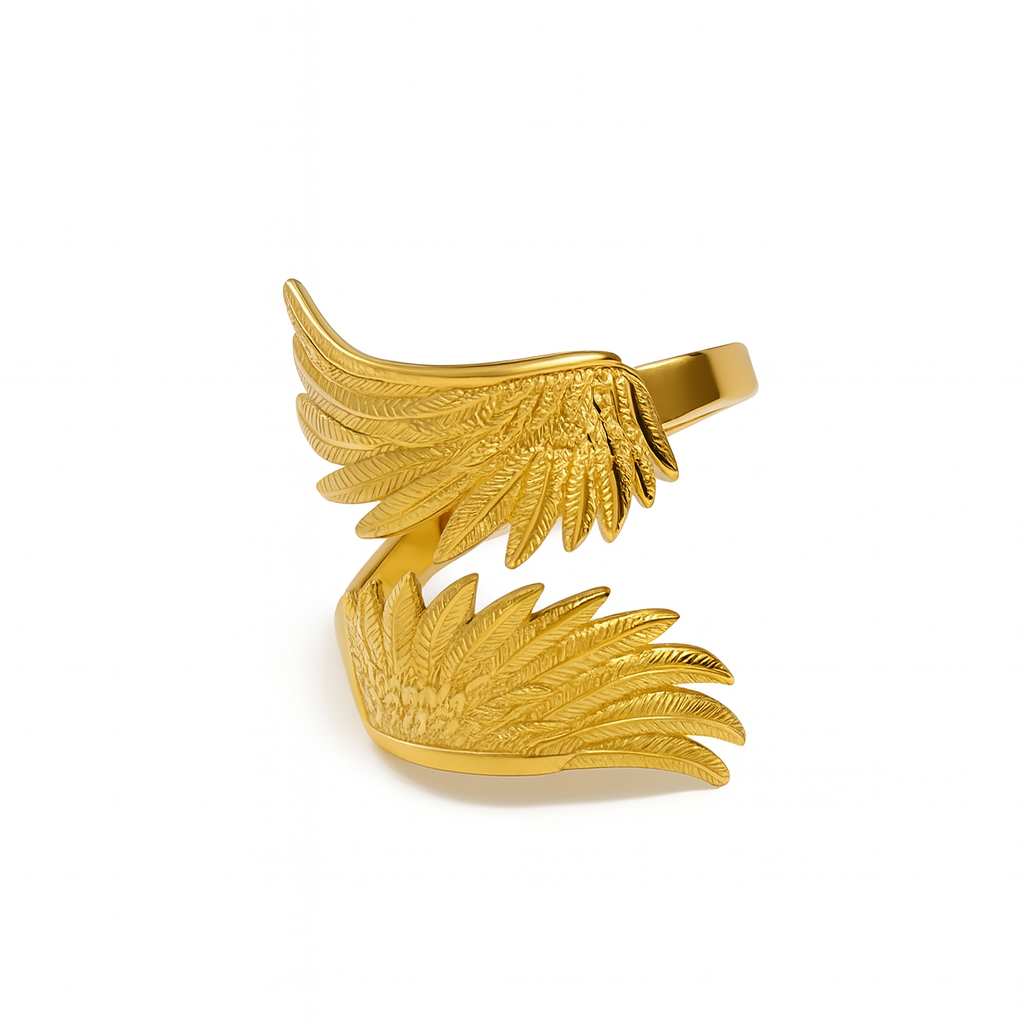 Anillo Alas Doradas