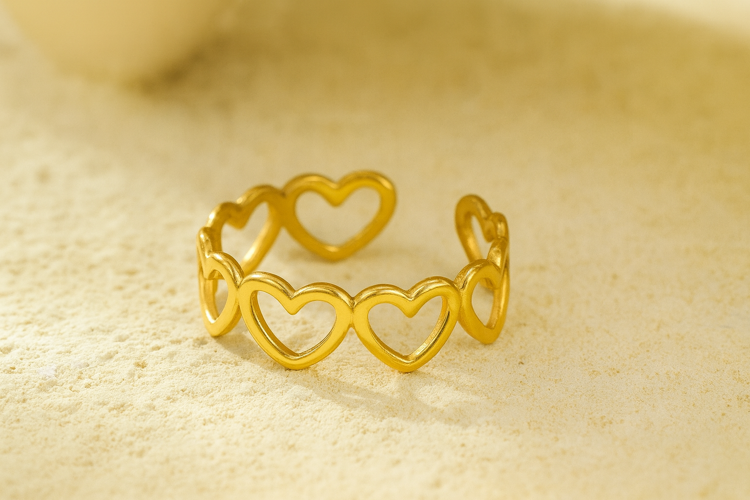 Anillo Mini Corazones